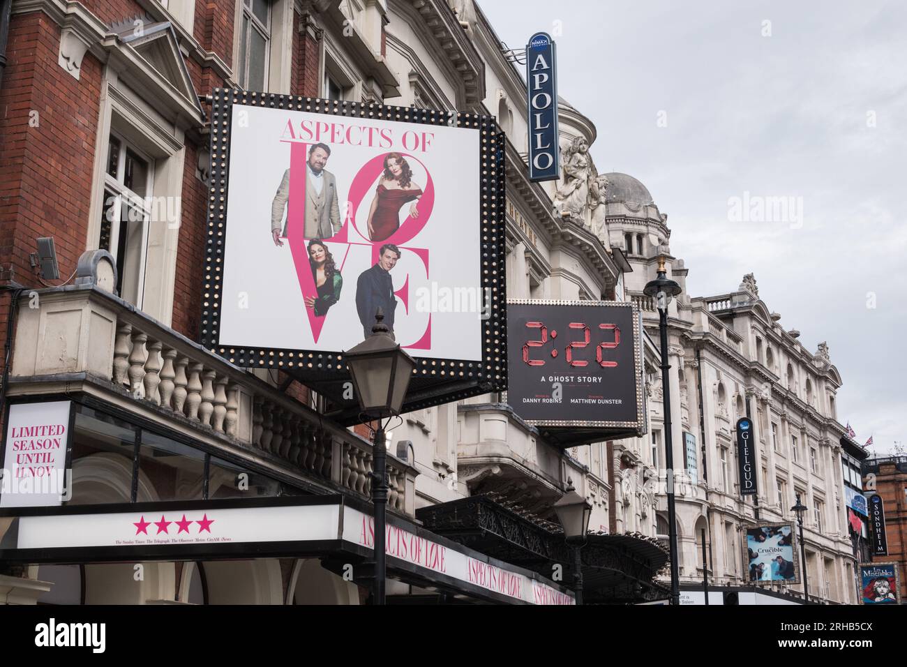 Aspekte der Liebe, das Lyric Theatre, Shaftesbury Avenue, Central London, England, W1, GROSSBRITANNIEN Stockfoto
