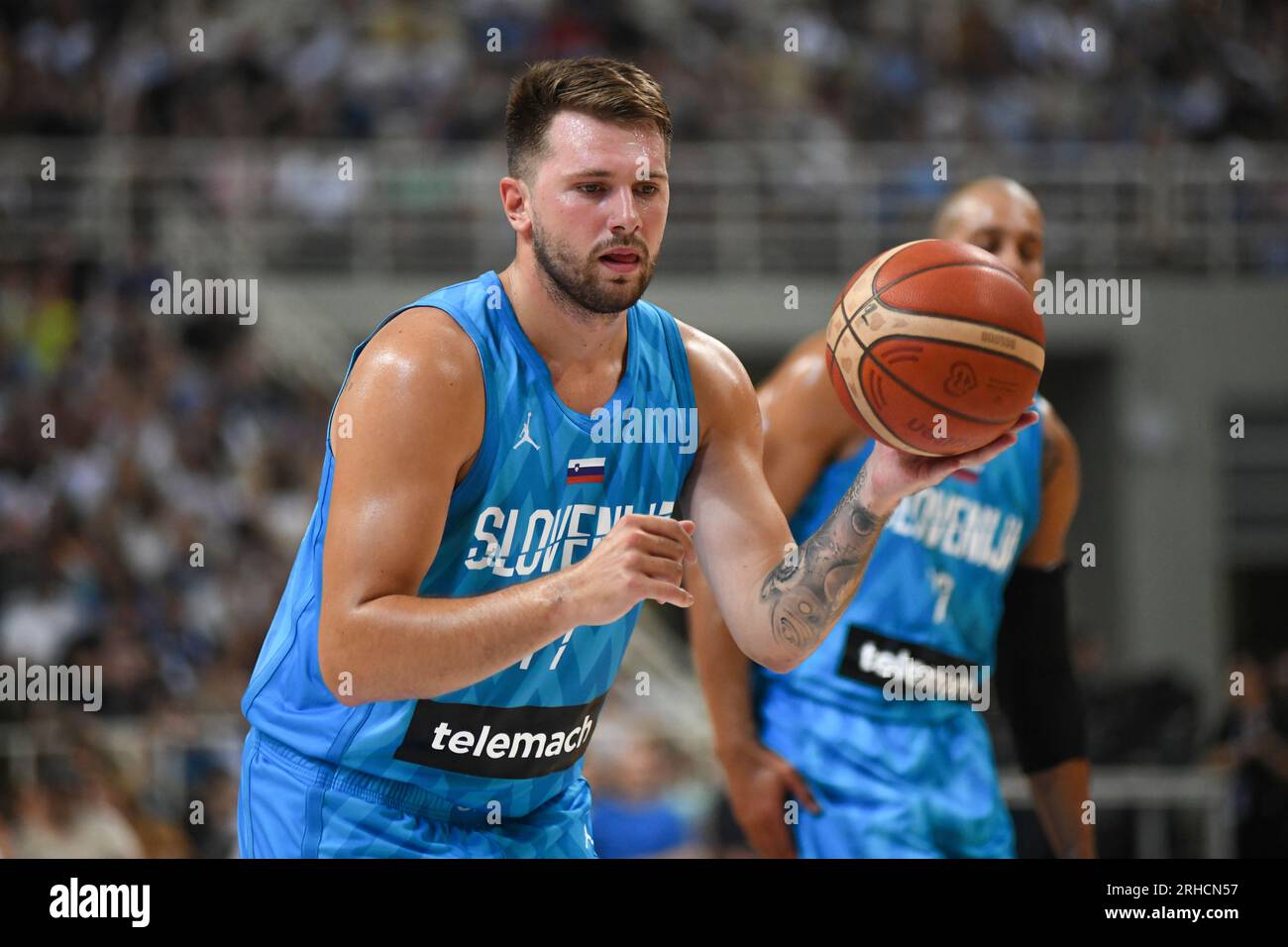 Luka Doncic (Slowenische Nationalmannschaft) Stockfoto