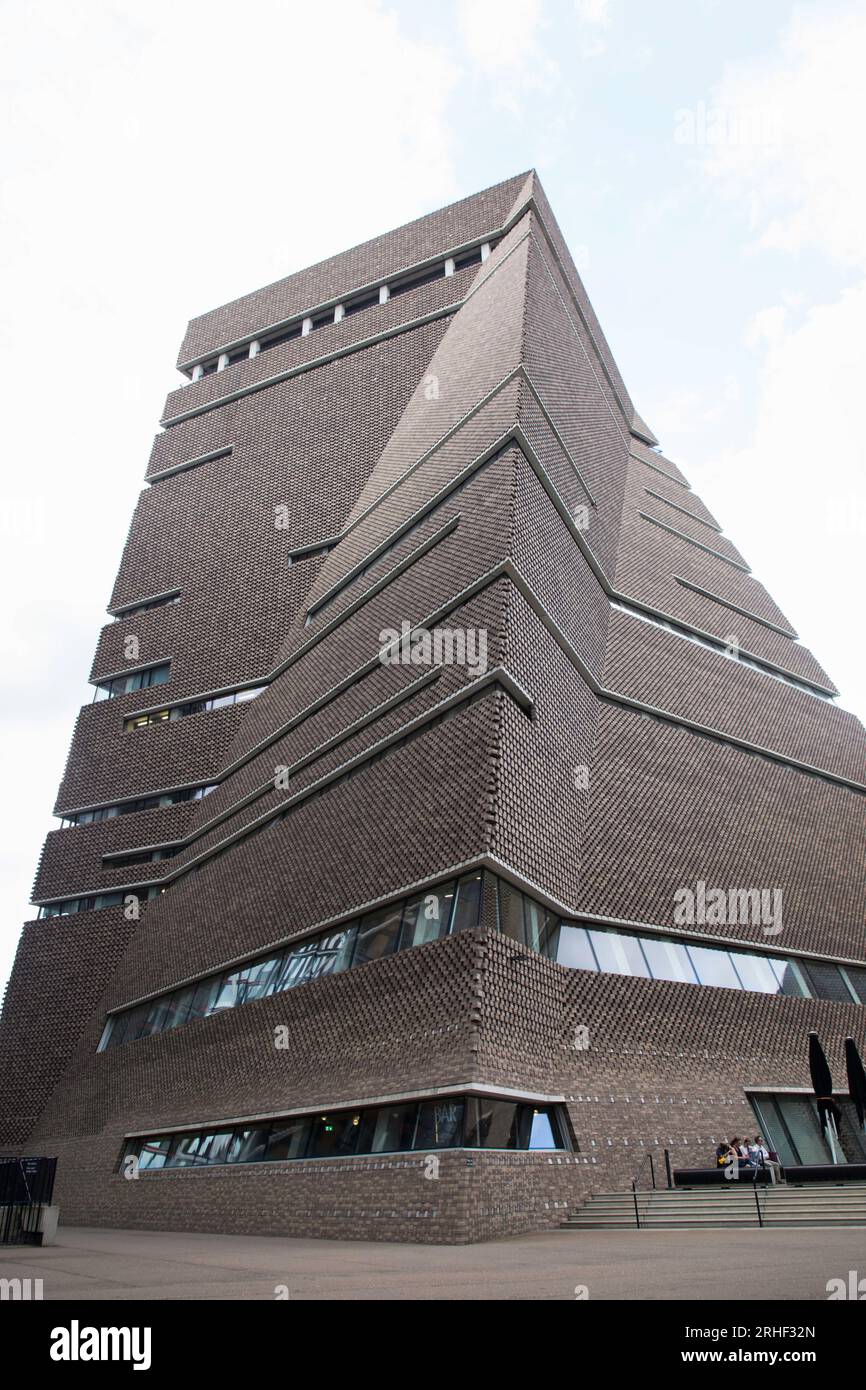 Außenansicht des Blavatnik Building Tate Gallery London Stockfoto