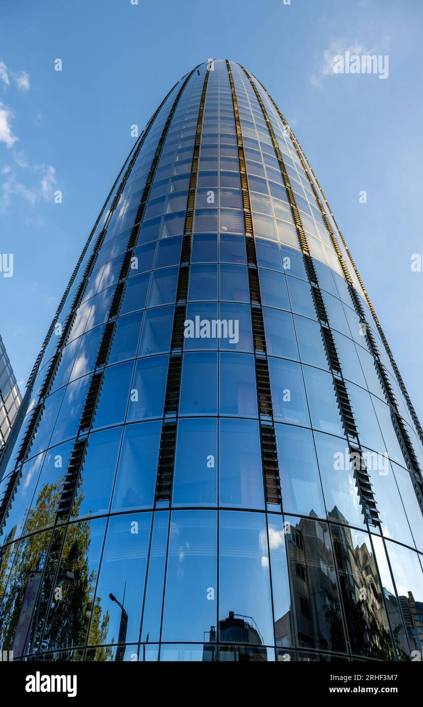 London, UK: One Blackfriars, eine Mixed-Use-Entwicklung an der No 1 Blackfriars Road im Bankside-Gebiet von Southwark in London. Nördliche Höhe. Stockfoto