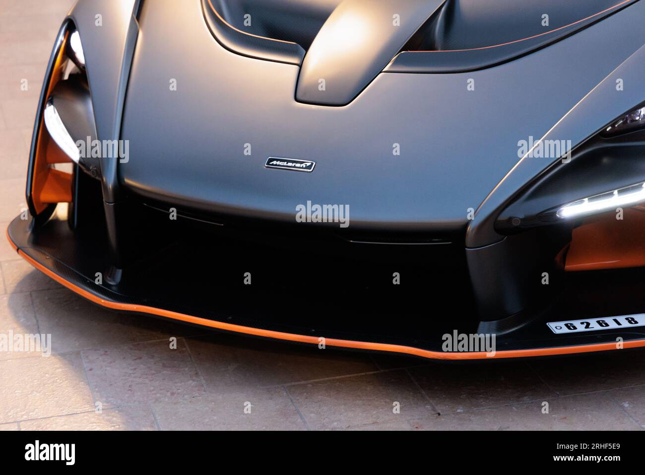 McLaren Senna in Monte Carlo, Monaco Stockfoto