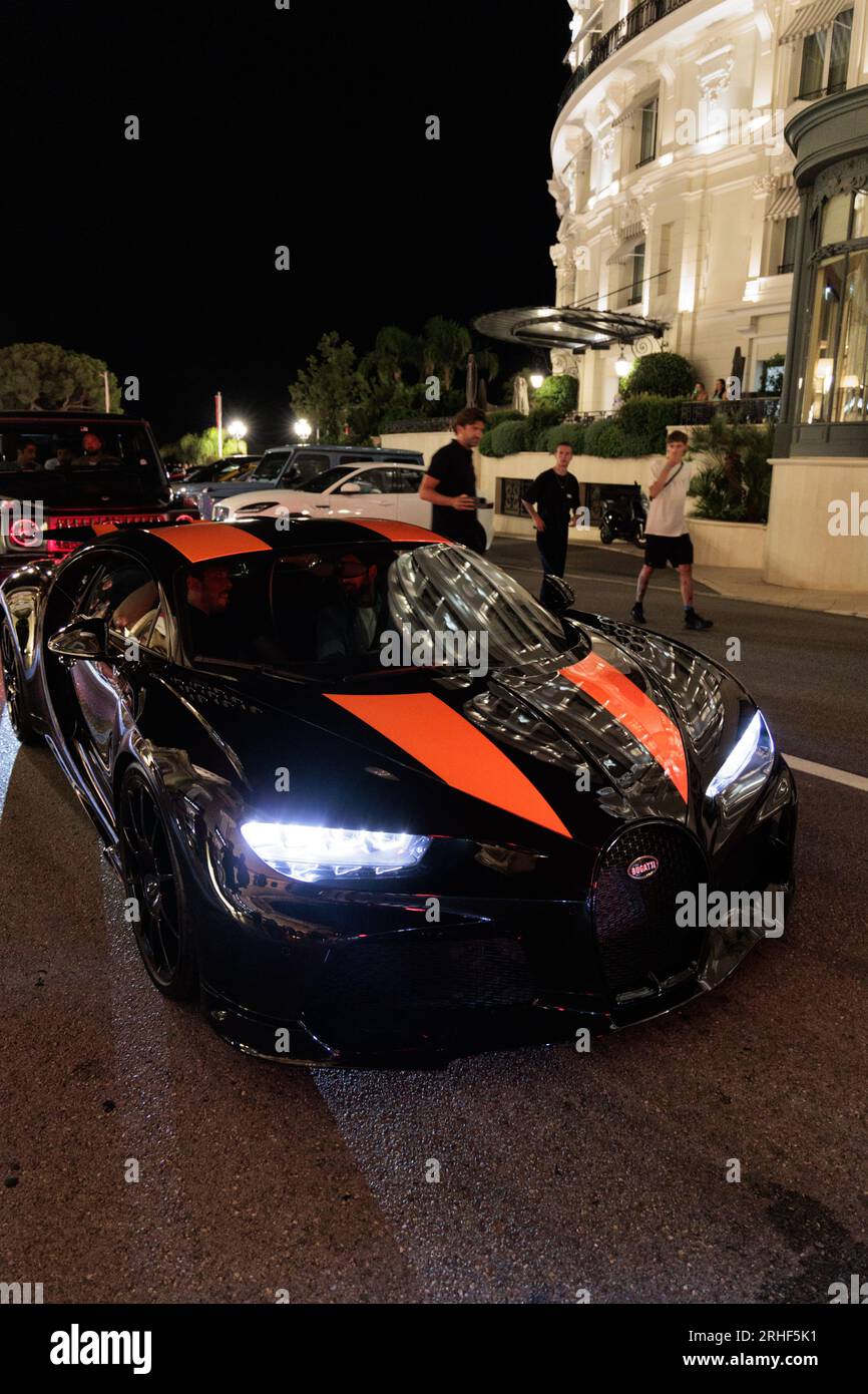 Bugatti Chiron pur Sport 300+ in Monte Carlo, Monaco Stockfoto