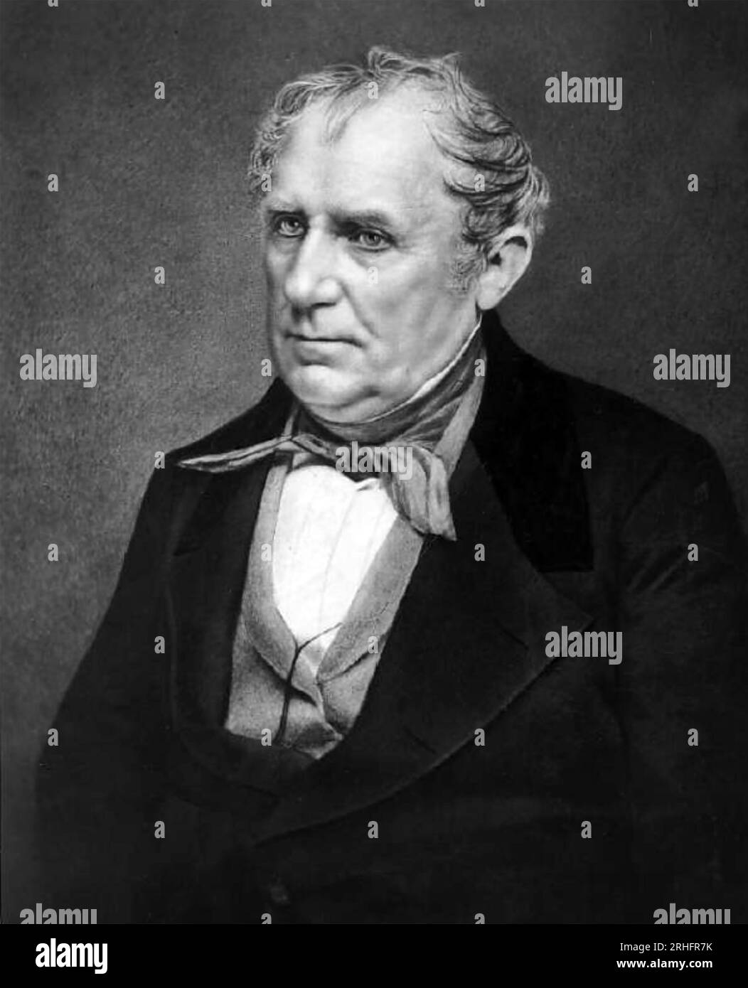 JAMES FENIMORE COOPER (1789–1851) US-amerikanischer Schriftsteller, der 1850 von Mathew Brady fotografiert wurde Stockfoto