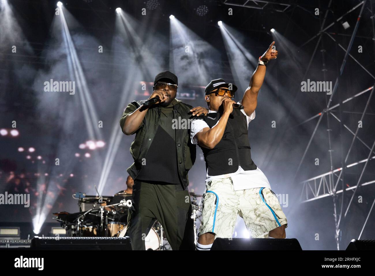 Turin Italien 13. Juli 2023 Black Eyed Peas im Stupinigi Sonic Park Turin © Roberto Finizio / Alamy Stockfoto
