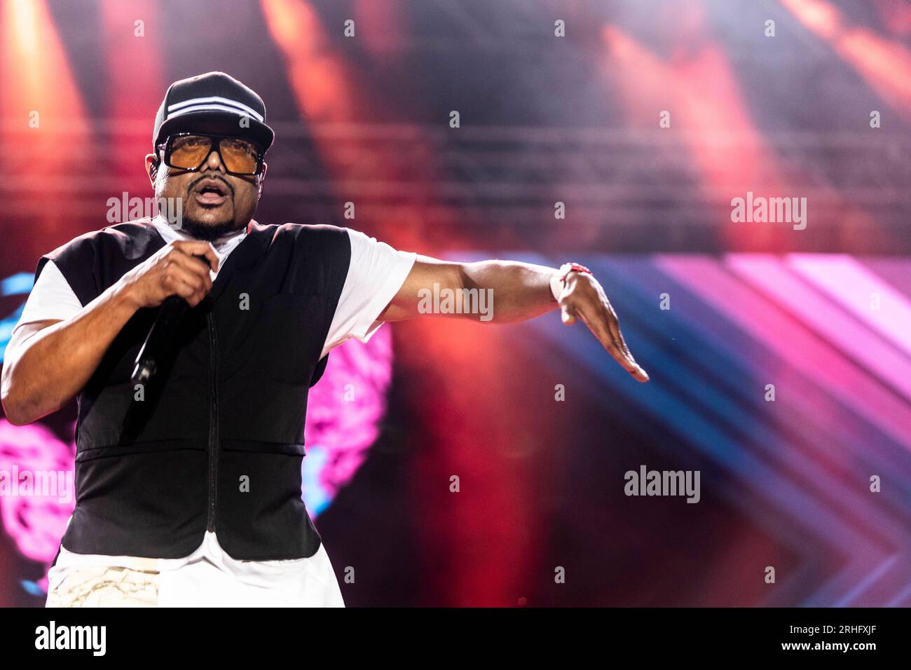 Turin Italien 13. Juli 2023 Black Eyed Peas im Stupinigi Sonic Park Turin © Roberto Finizio / Alamy Stockfoto