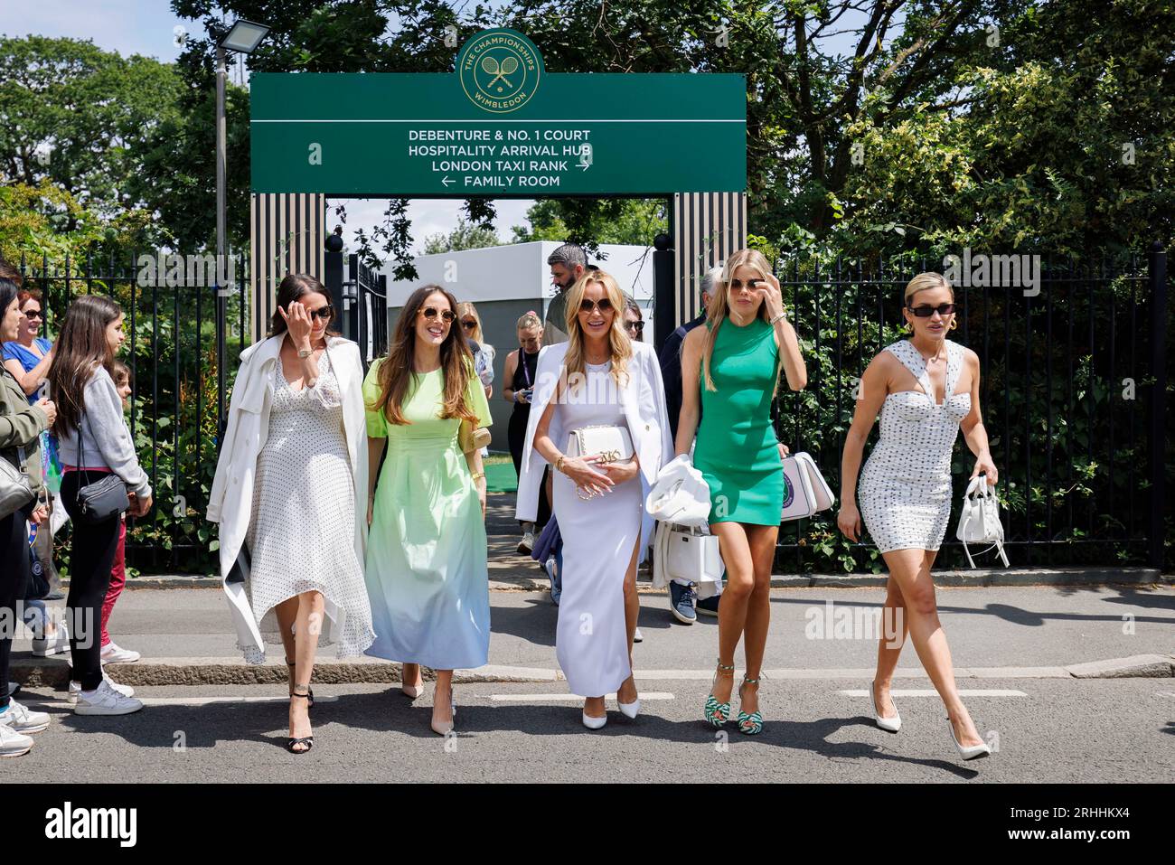 In Wimbledon gesehen. Bild aufgenommen am 3. Juli 2023. © Belinda Jiao jiao.bilin@gmail.com 07598931257 https://www.belindajiao.com/about Stockfoto