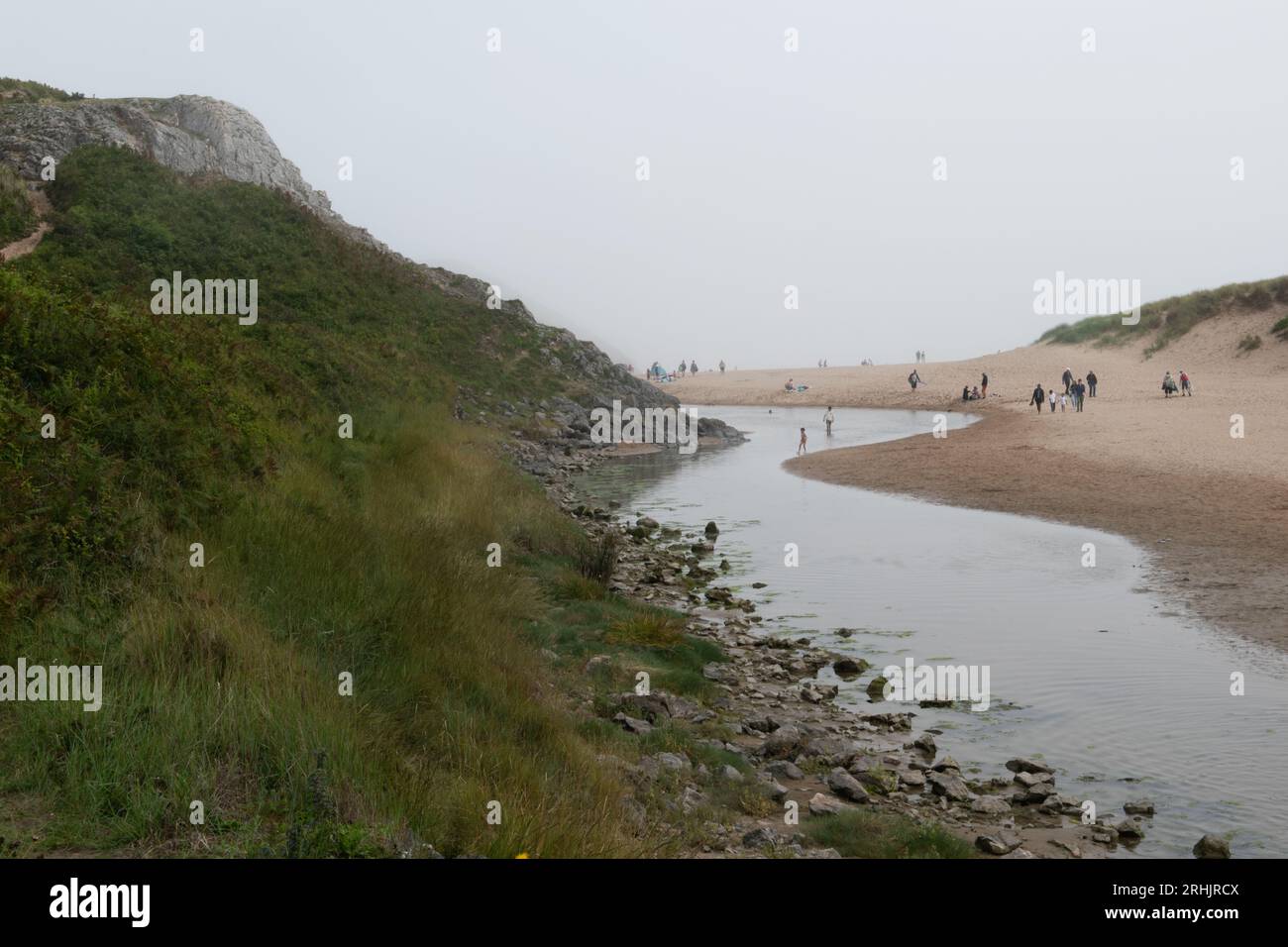 Breite Haven, Pembrokeshire, Wales, UK Stockfoto