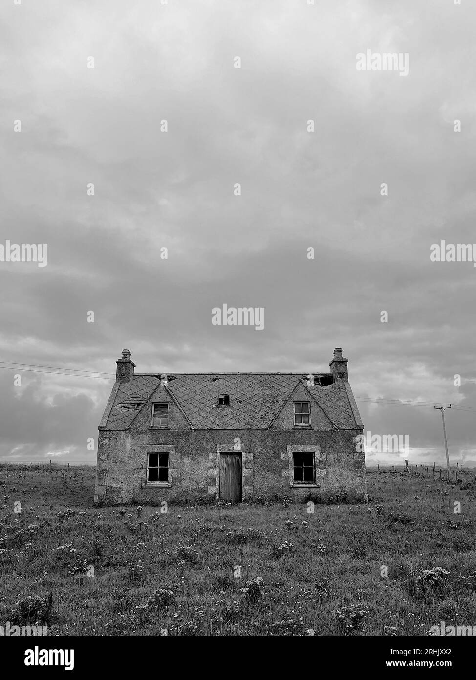 Die Äußeren Hebriden Landschaften, Schottland Stockfoto