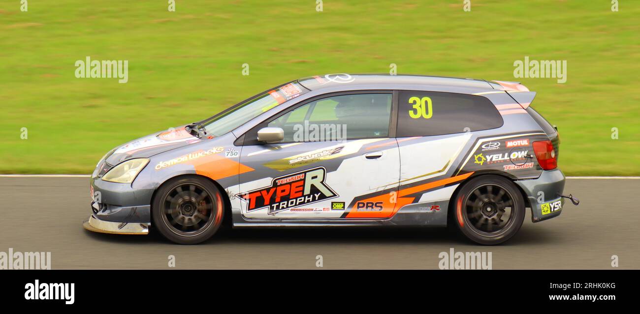 750 MOTOR CLUB IM CADWELL PARK LINCOLNSHIRE 2023 Stockfoto