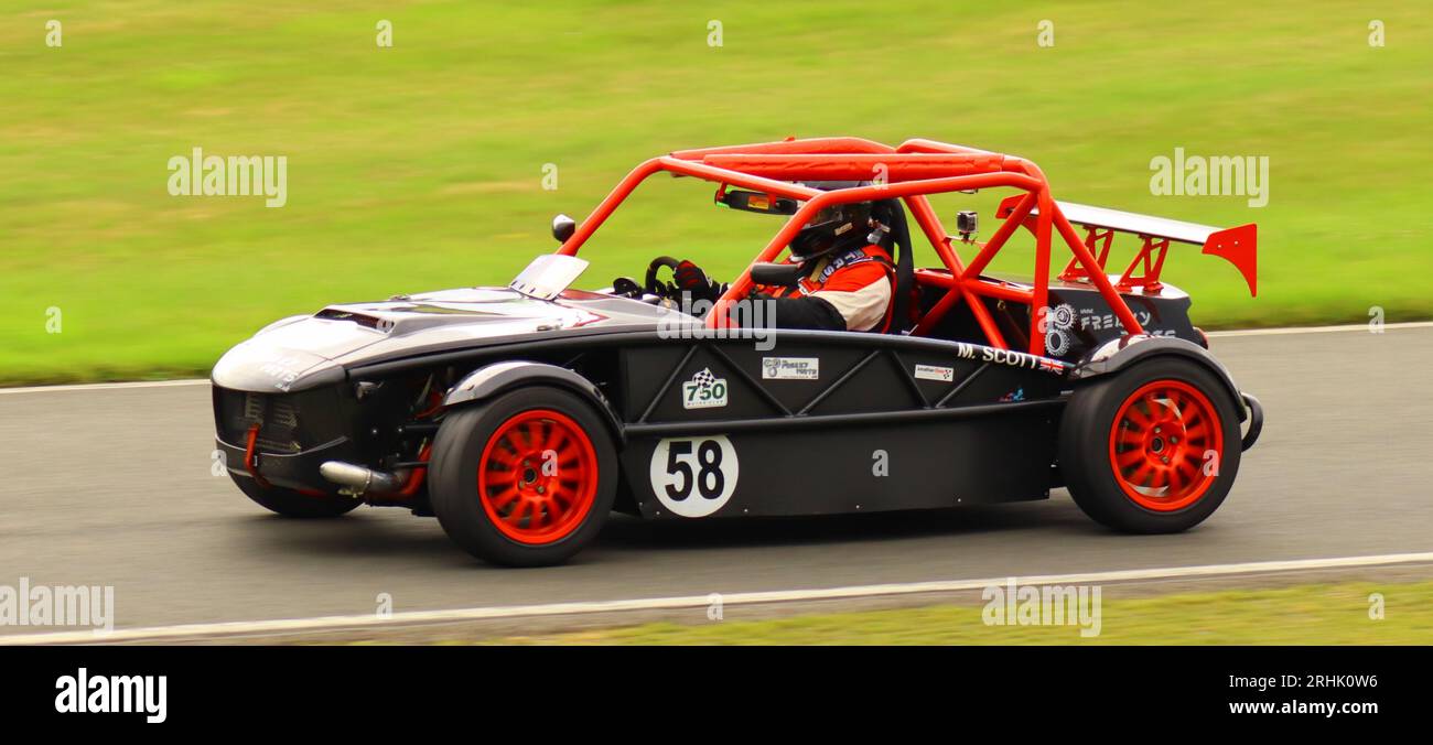 750 MOTOR CLUB IM CADWELL PARK LINCOLNSHIRE 2023 Stockfoto