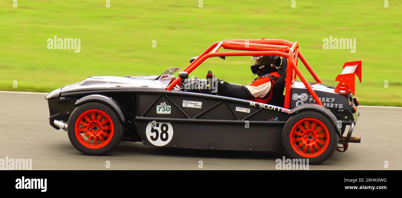 750 MOTOR CLUB IM CADWELL PARK LINCOLNSHIRE 2023 Stockfoto