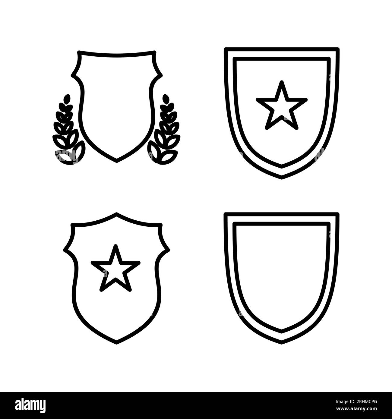 Vektor des BadgeSymbols. Symbol für Kennzeichnungsbeschriftung. Vektor