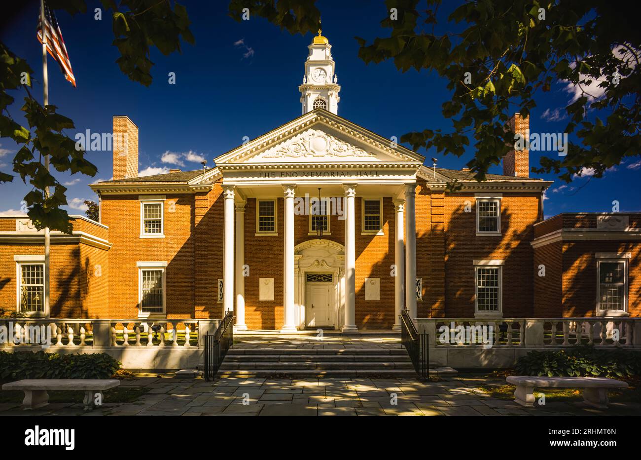 Eno Memorial Hall Simsbury, Connecticut, USA Stockfoto