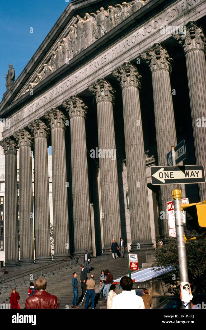 Supreme Court Manhattan New York USA Stockfoto