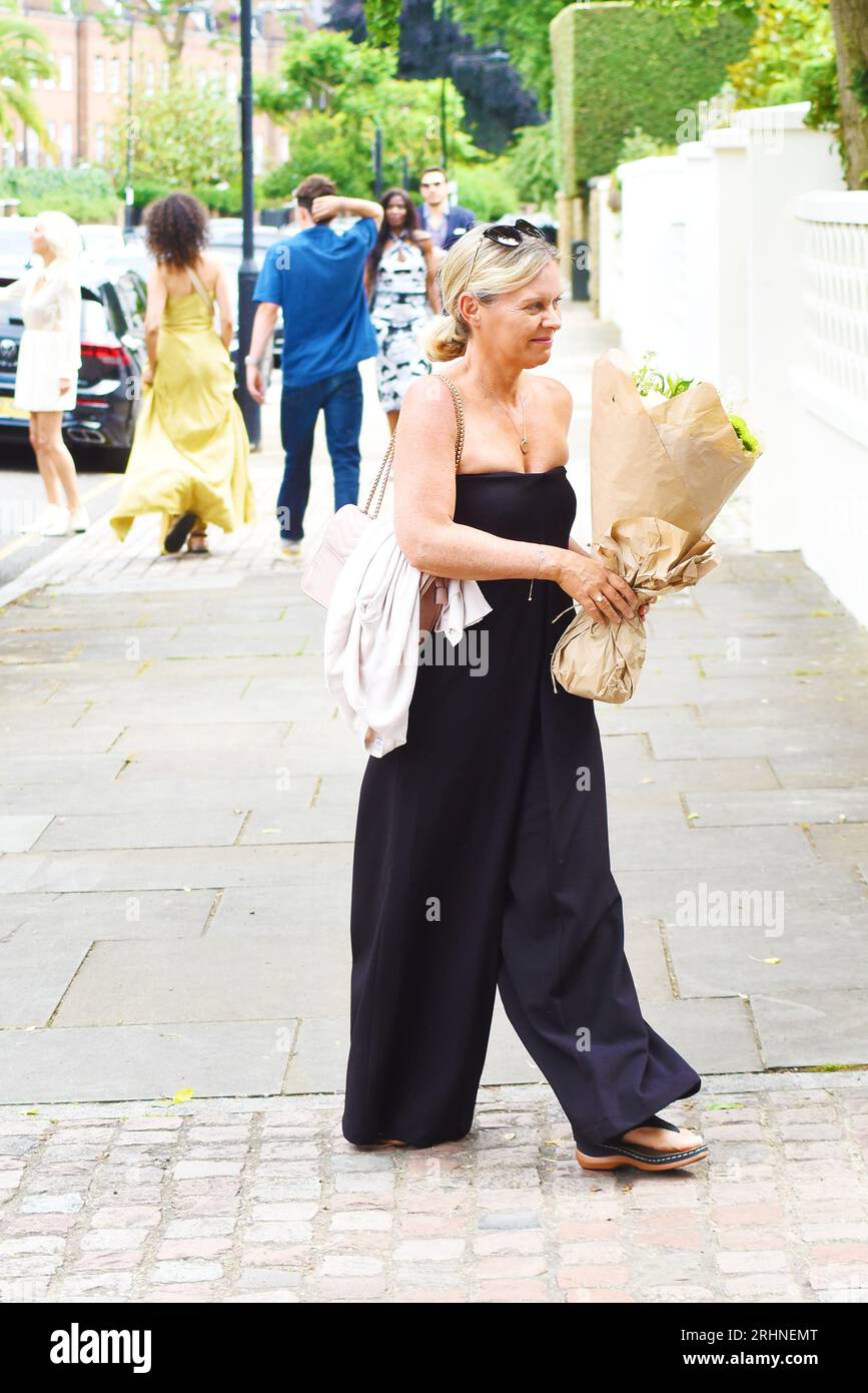 VIPs Gäste gesehen auf der Jackie Sinclair Summer Garden Party, 9. Juli 2023, London, Großbritannien Stockfoto