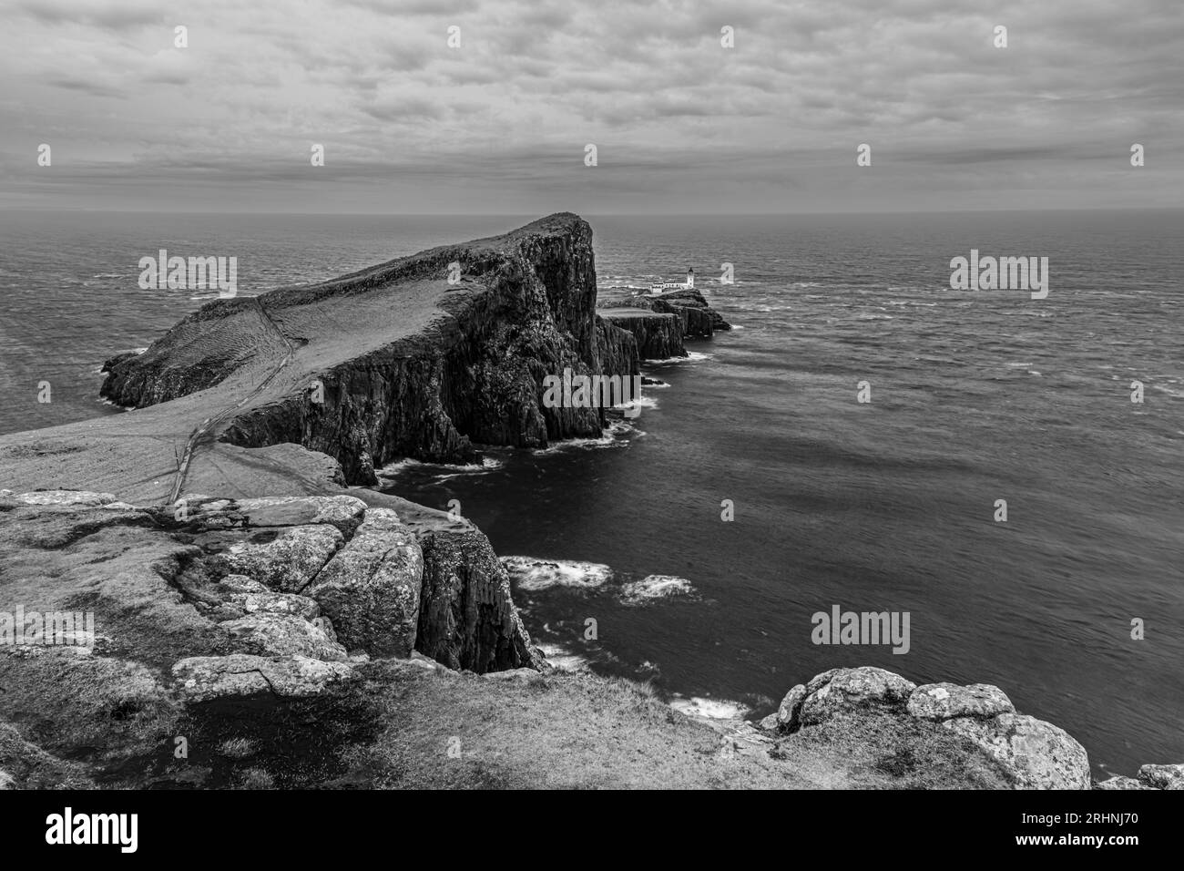 Landschaftlich Punkt, Isle Of Skye, Schottland Stockfoto