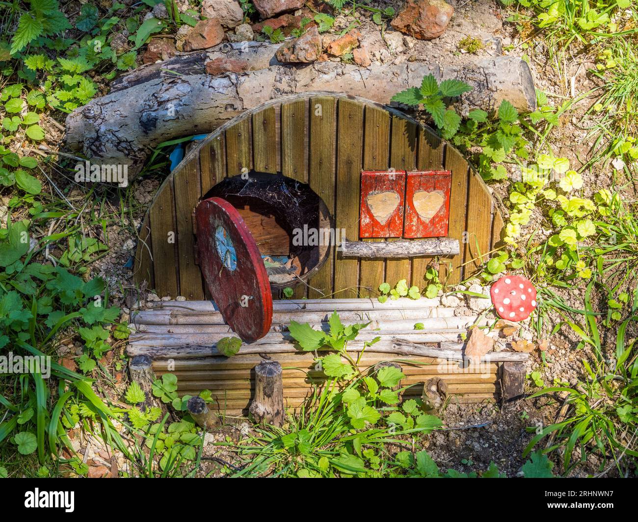 Fairy House, Old Basing, Basingstoke, Hampshire, England, UK, GB. Stockfoto