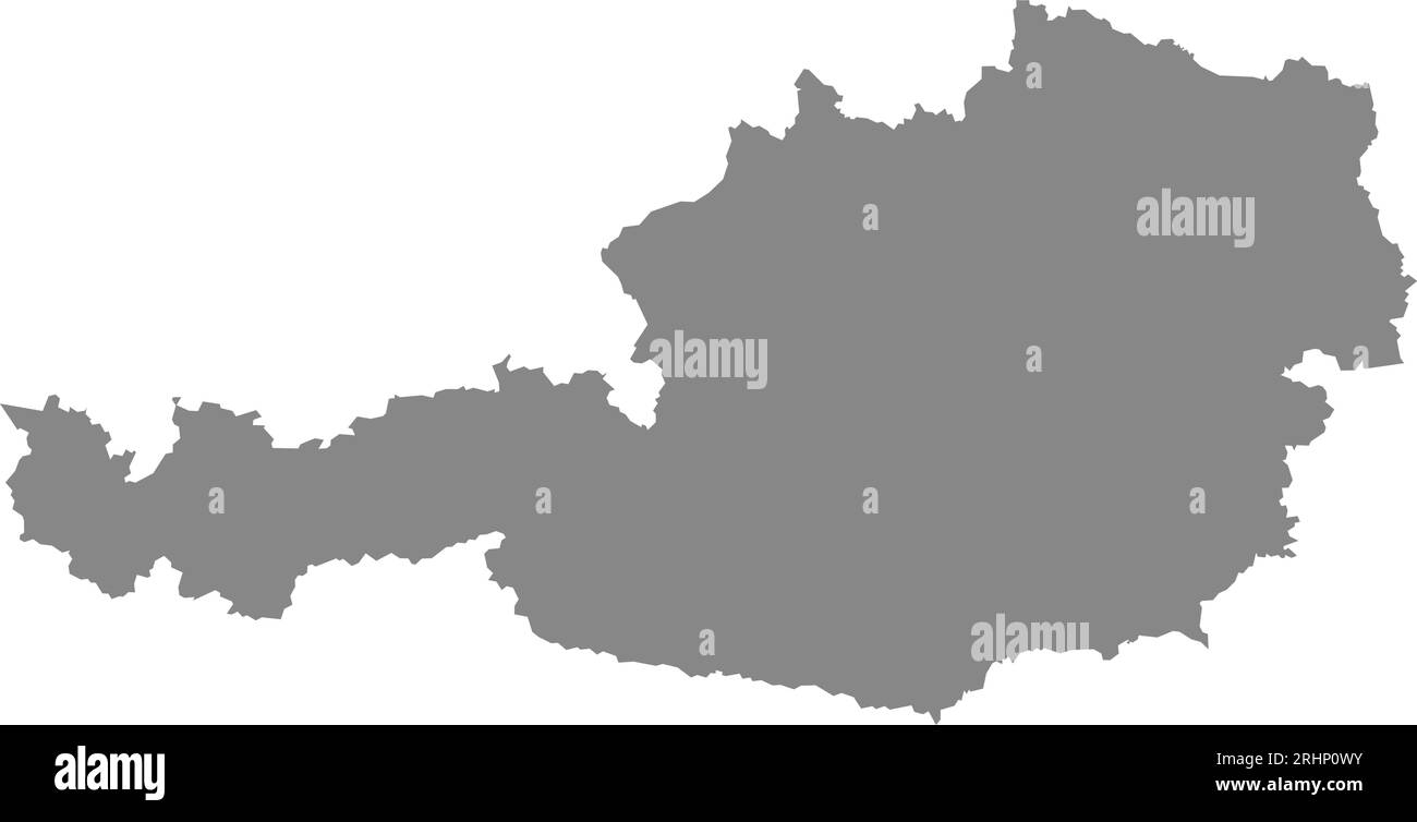 GRAUE CMYK-Farbkarte ÖSTERREICHS Stock Vektor