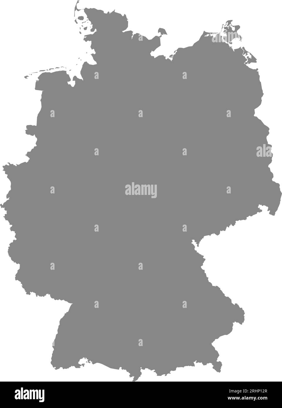 GRAUE CMYK-Farbkarte von DEUTSCHLAND Stock Vektor