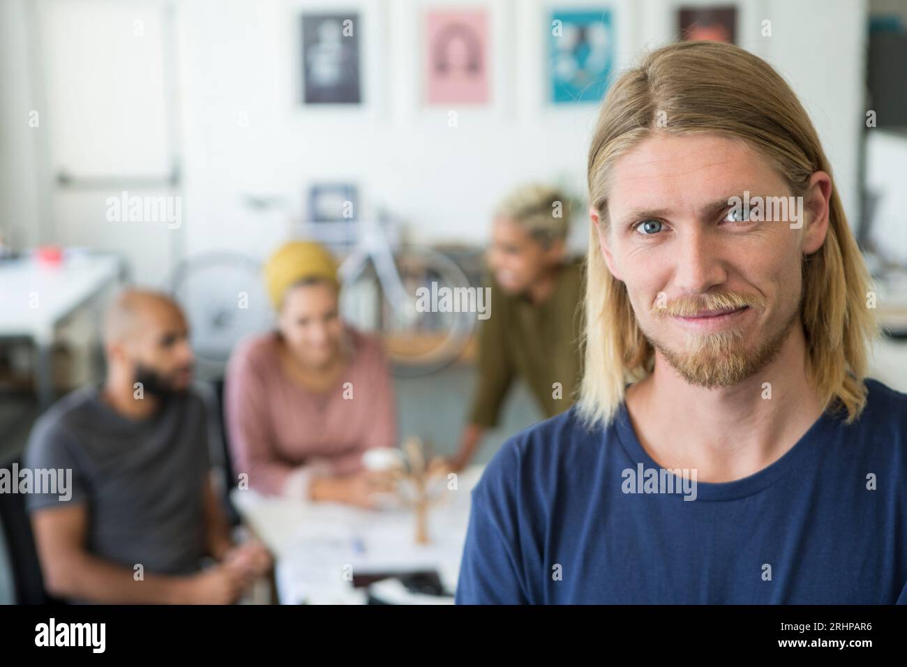 Porträt eines Mannes Stockfoto