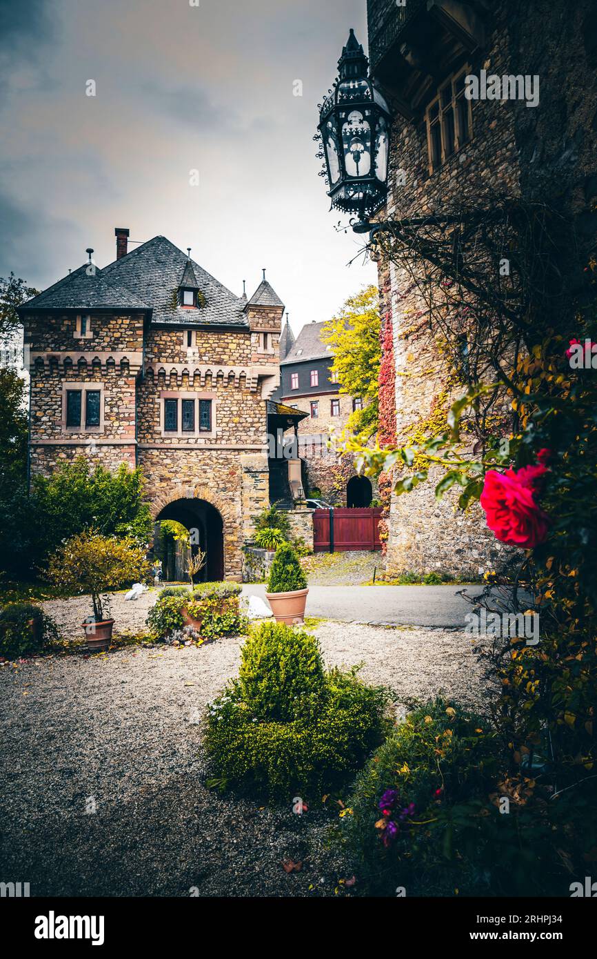 Schloss Braunfels im Taunusgebirge Stockfoto