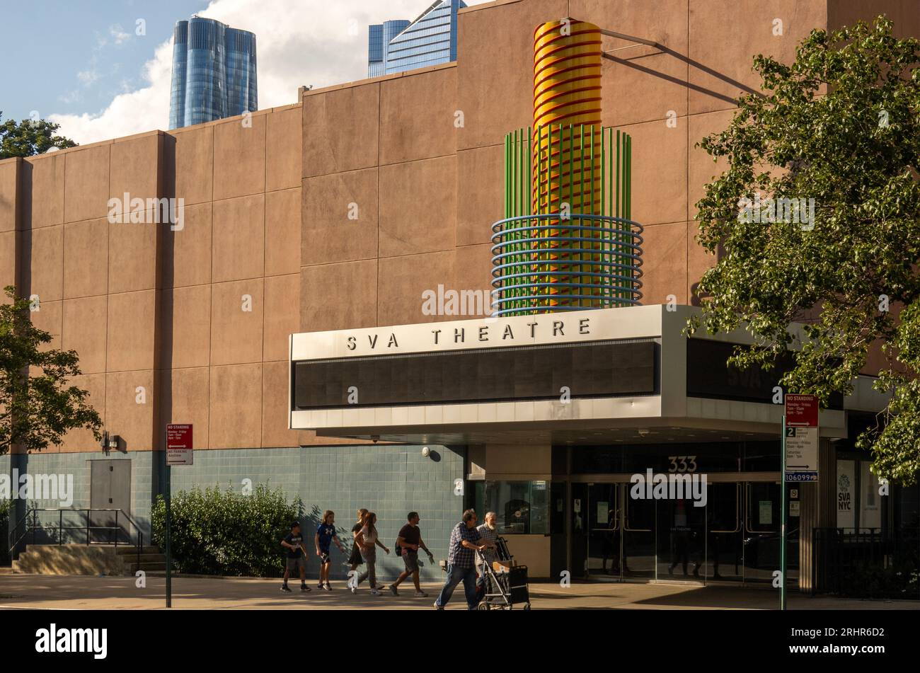 SVA-Theater im Viertel Chelsea in Manhattan NYC Stockfoto