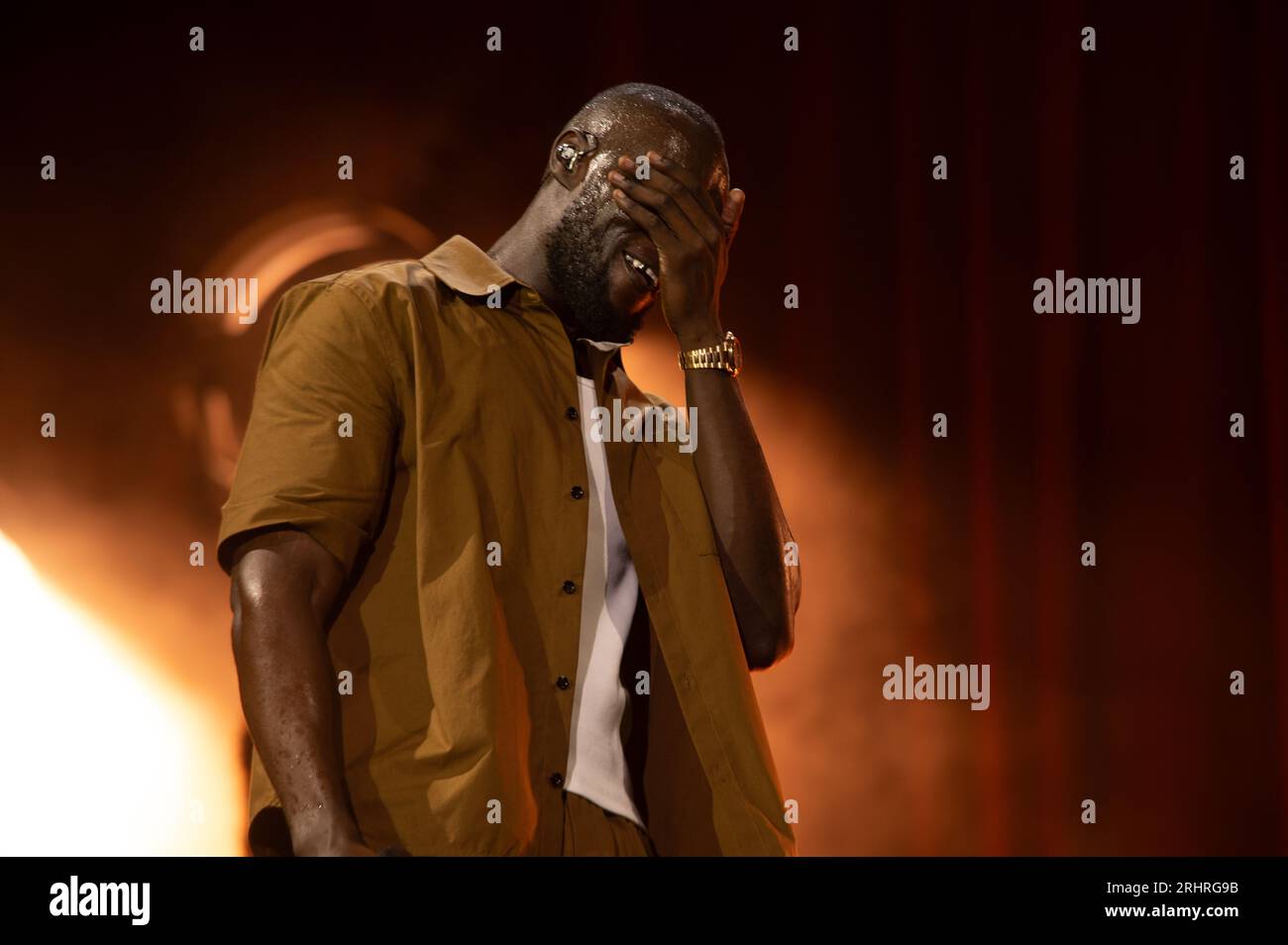 London, Großbritannien. August 2023. Stormzy spielt eine Schlagzeile auf dem All Points East Festival in London. Cristina Massei/Alamy Live News Stockfoto