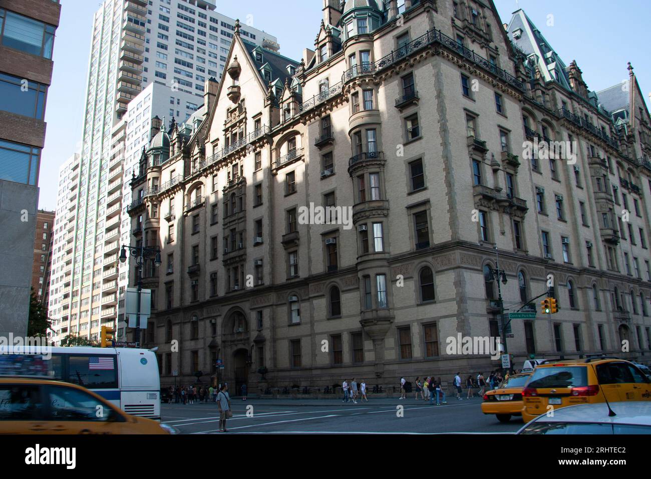 Das Dakota-Gebäude, in dem John Lennon am 8. Dezember 1980 ermordet wurde, Upper West Side Manhattan New York City 2009 Stockfoto