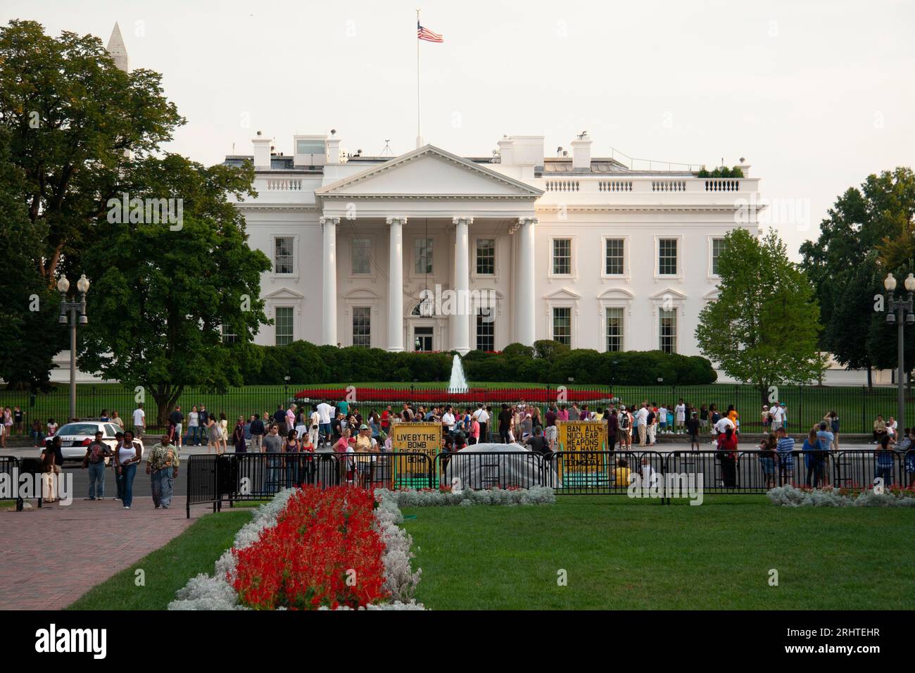 Das Whitehouse Washington DC 2009 Stockfoto