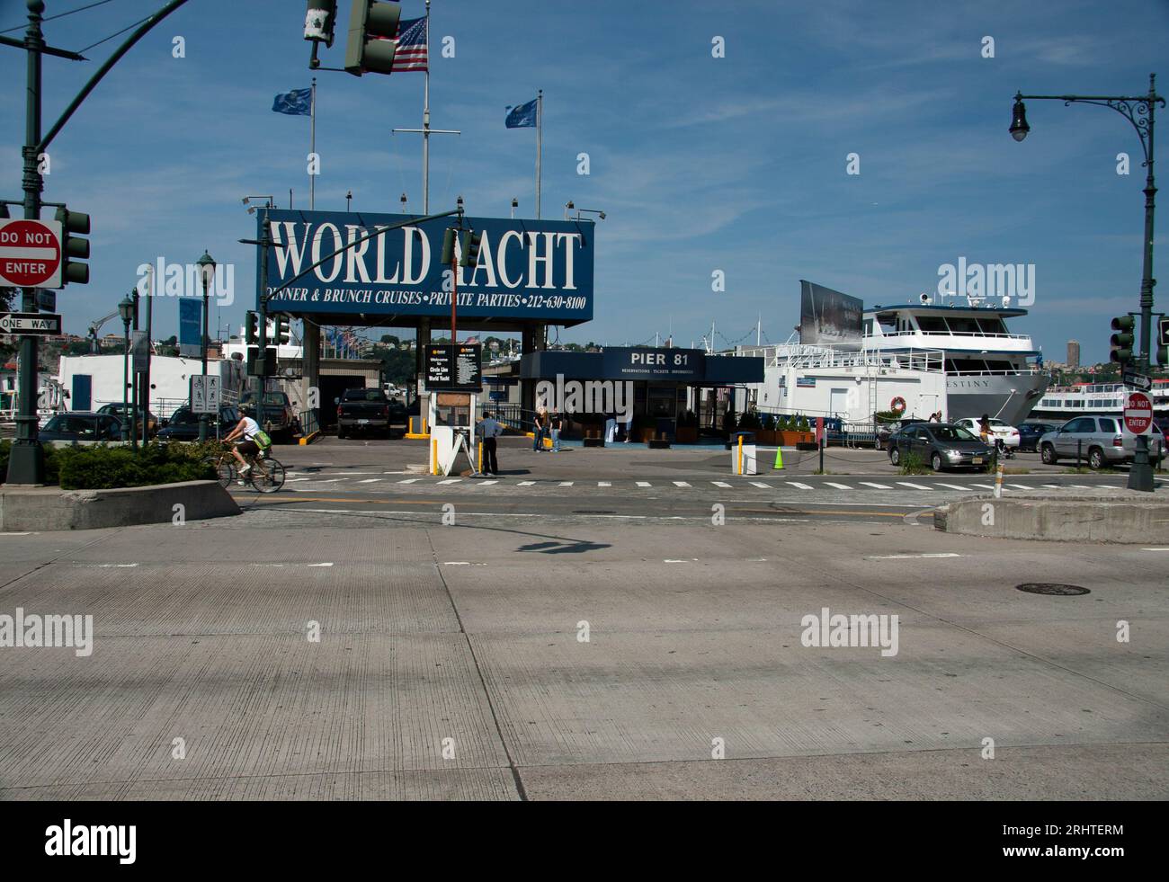 World Yacht Club Midtown Manhattan West New York City 2009 Stockfoto