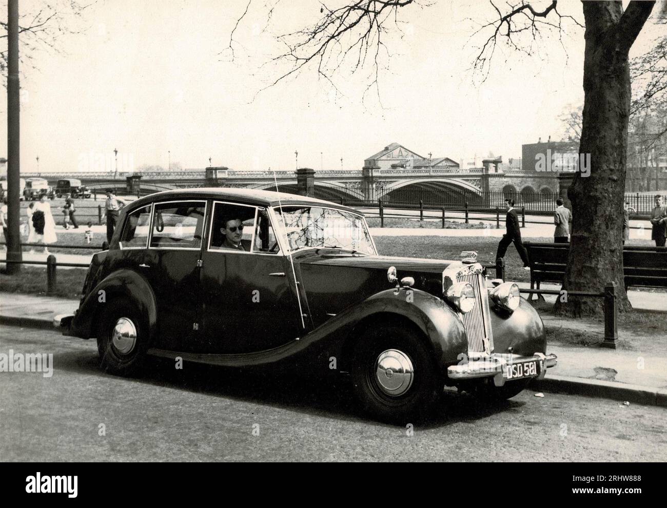 Triumph Renommee Mk II TDC 1952–54 Stockfoto