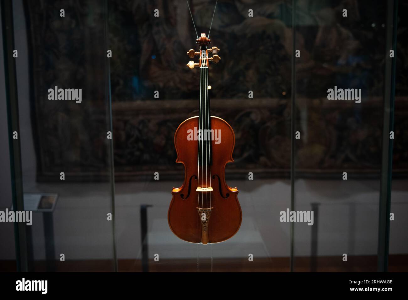 Messias Violine von Antonio Stradivari Stradivarius Stockfoto