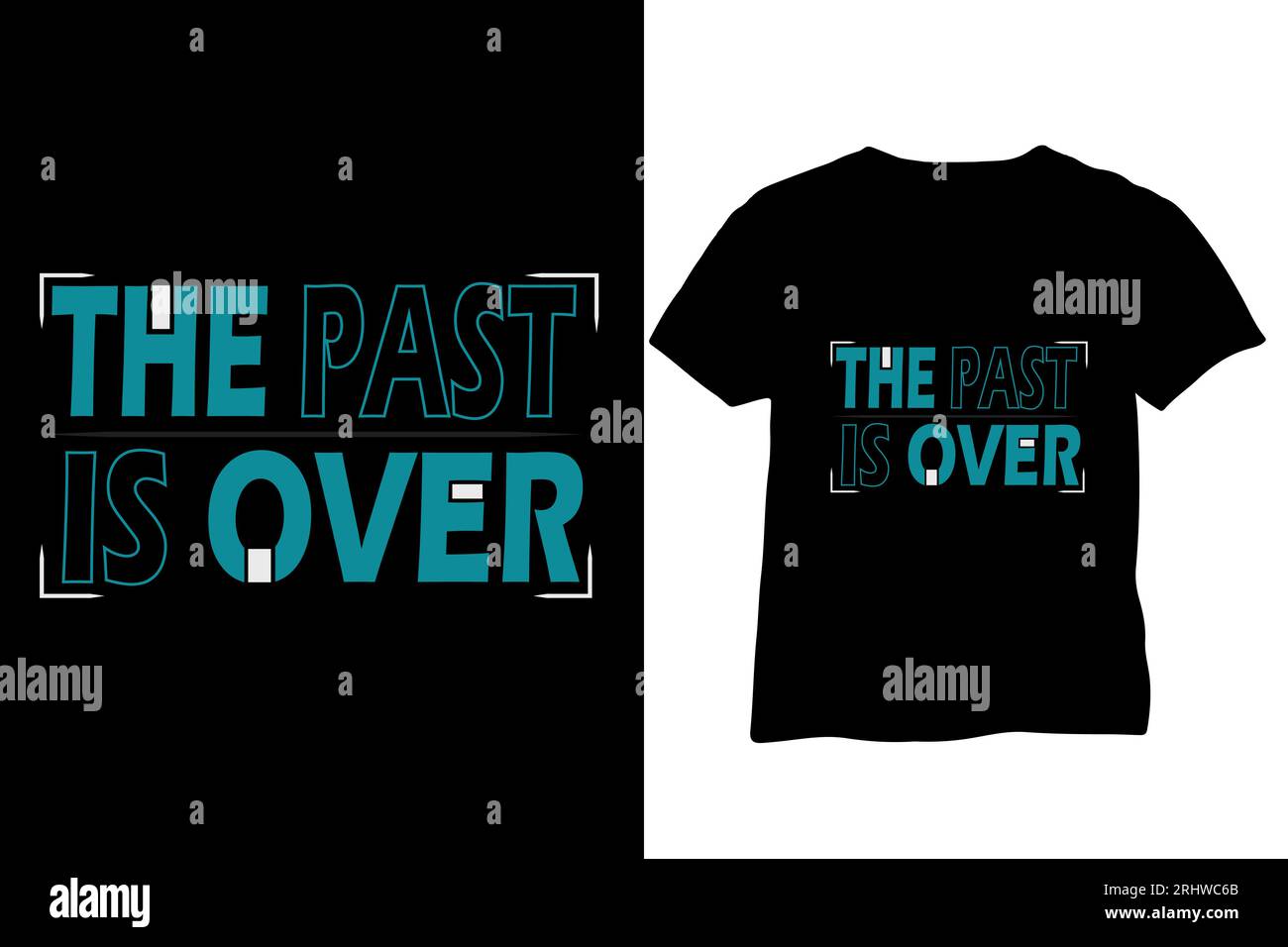 Minimalistisches typografisches T-Shirt-Design Stock Vektor