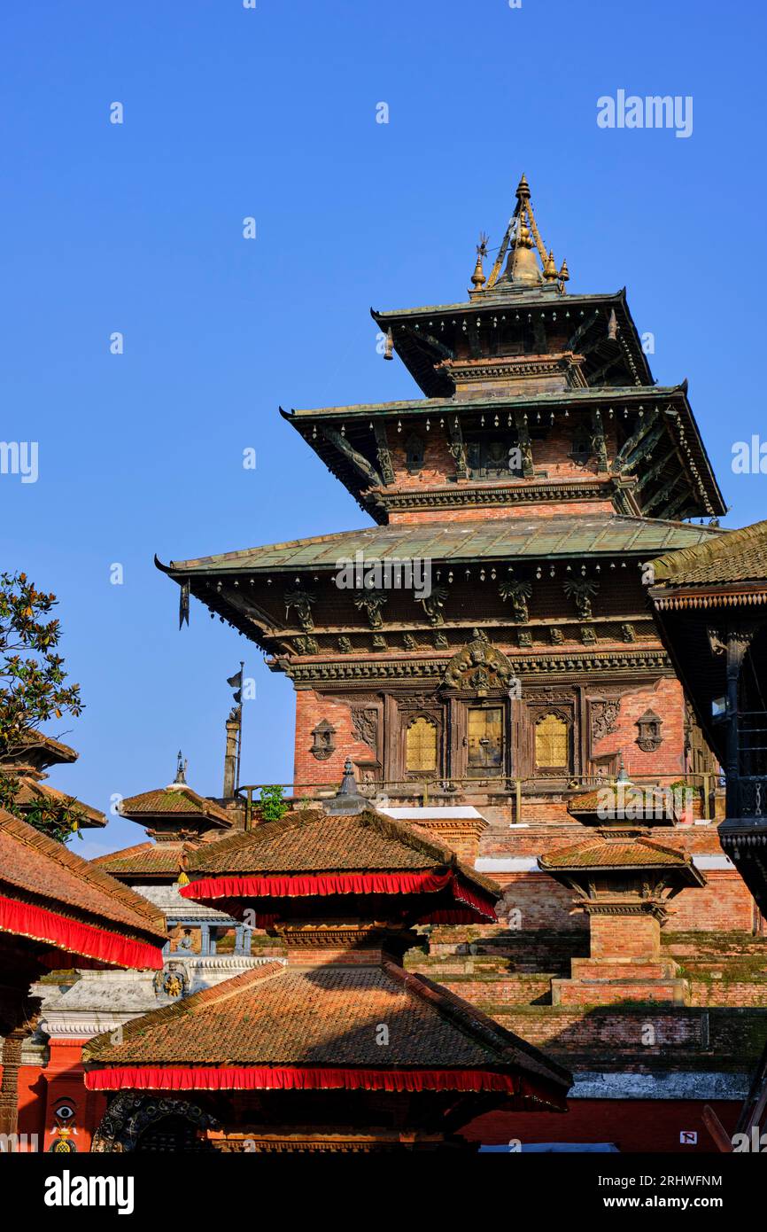 Nepal, Kathmandu-Tal, Kathmandu, Durbar-Platz, Taleju-Tempel Stockfoto