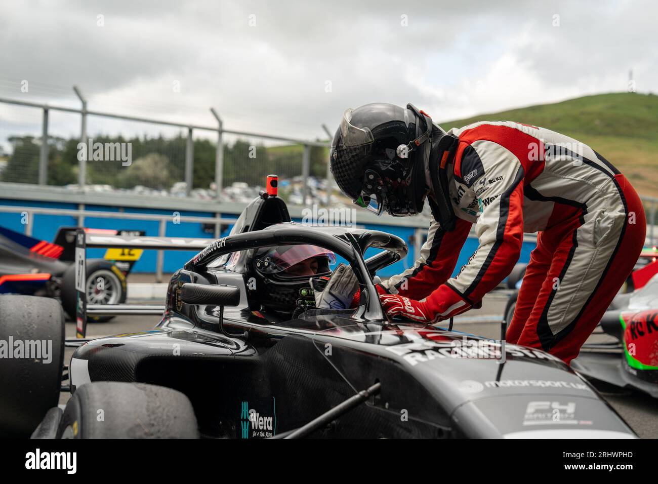 Britische F4-Meisterschaft Deagen FAIRCLOUGH (#87) JHR Developments Knockhill Race 2 2023 Stockfoto