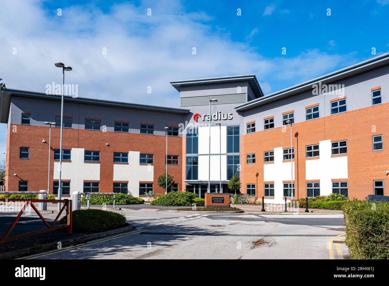 Radius Eurocard Centre in Crewe Cheshire UK Stockfoto