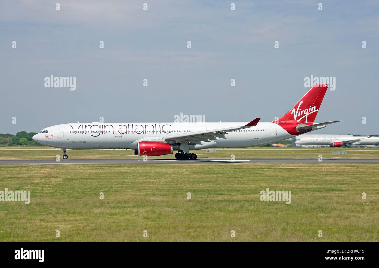 Virgin Atlantic Airways A330 Stockfoto