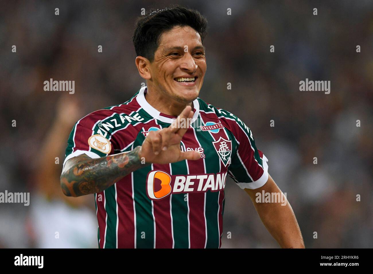 Rio, Brasilien - 19. august 2023, deutscher Cano (Atacante) Spieler im Spiel zwischen Fluminense gegen America MG durch den brasilianischen Cup der 20. Runde, in Maracana Sta Stockfoto