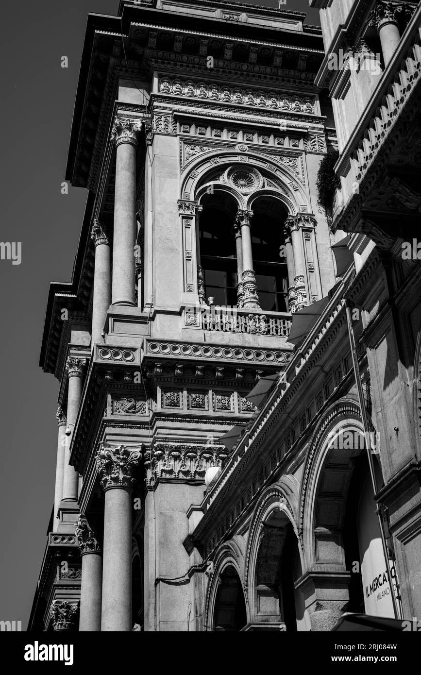 Mailand Italien, Mailänder Dom mit niemandem Skyline kein Platz Stockfoto