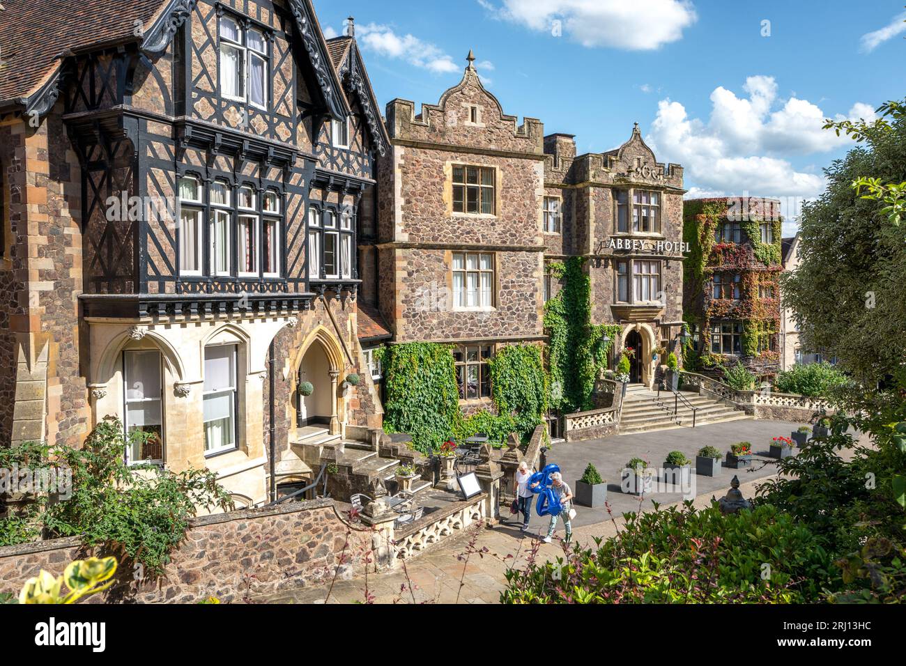 The Abbey Hotel, ein 4-Sterne-Hotel in Great Malvern, Worcestershire, England, Großbritannien Stockfoto