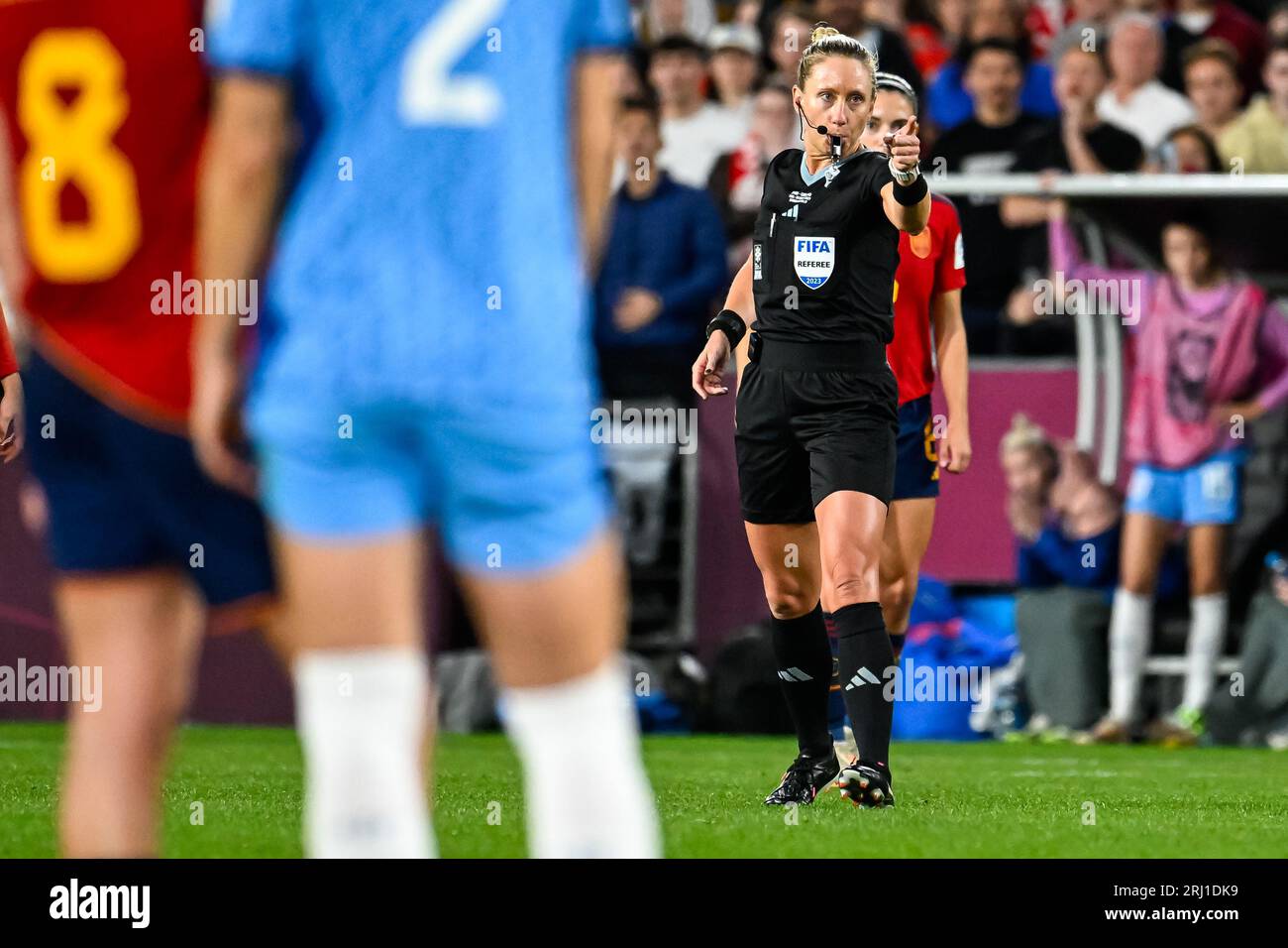 Sydney, NSW, Australien, Elfmeter für Spanien FIFA Frauen-Weltmeisterschaft 2023 Finale Spanien gegen England im Stadion Australien (Accor Stadium) 20. August 2023, Sydney, Australien. (Keith McInnes/SPP) Stockfoto