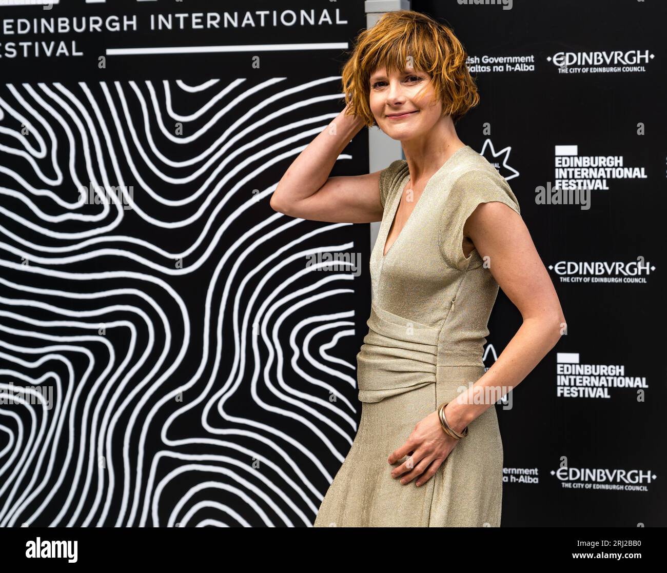 Edinburgh, Schottland, Vereinigtes Königreich, 20. August 2023. Edinburgh International Film Festival im Everyman Cinema: A Romance Chuck Chuck Baby feiert seine Weltpremiere. Abgebildet: Star Louis Brealey. Sally Anderson/Alamy Live News Stockfoto