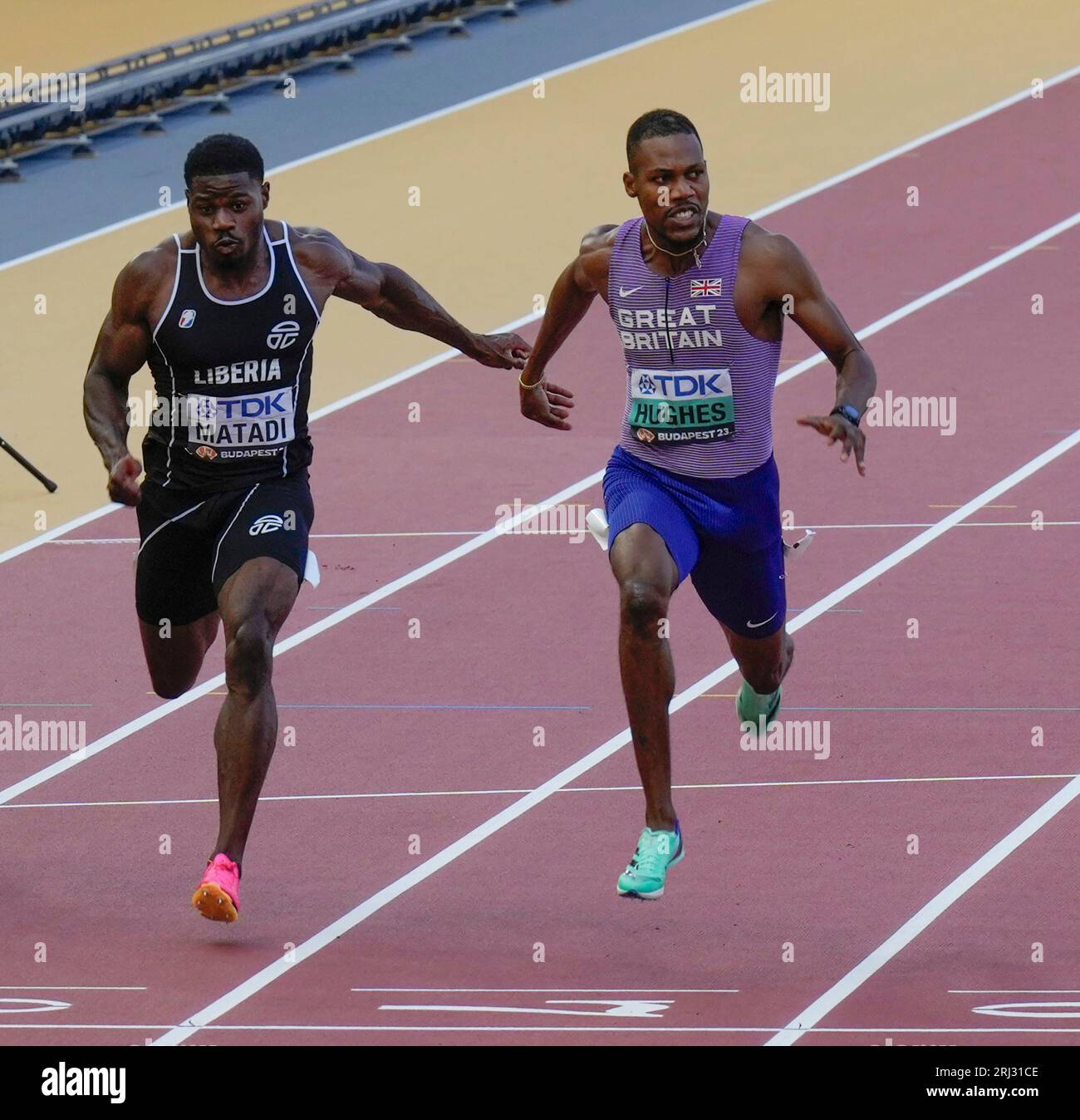 Emmanuel matadi budapest 2023 Fotos und Bildmaterial in hoher