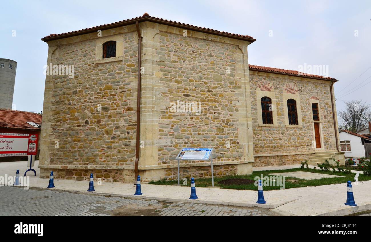 St. Die Kirche befindet sich in Uzunkopru, Edirne, Türkei. Stockfoto