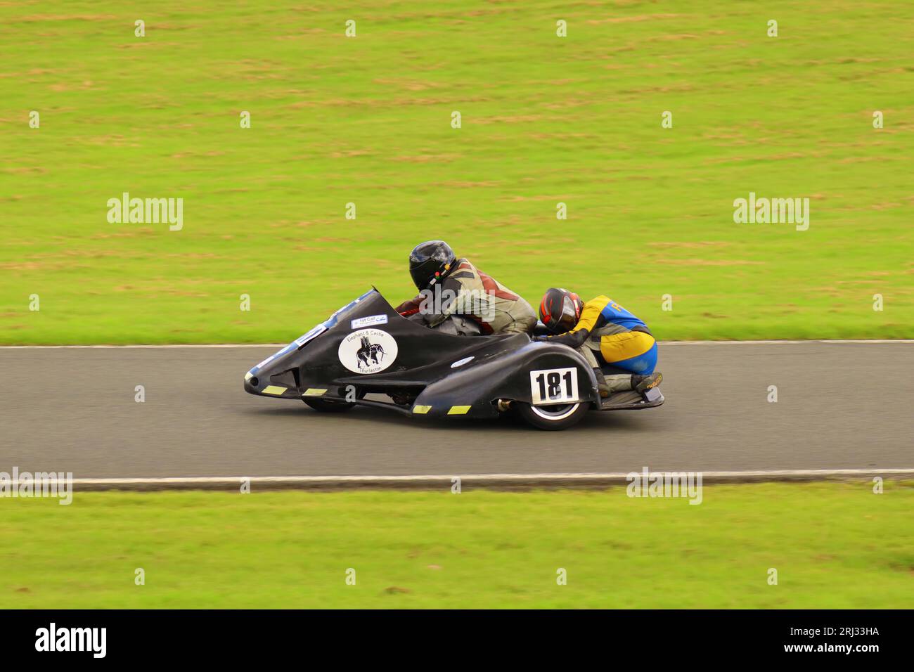 Darlington und District Motor Club im Cadwell Park Stockfoto