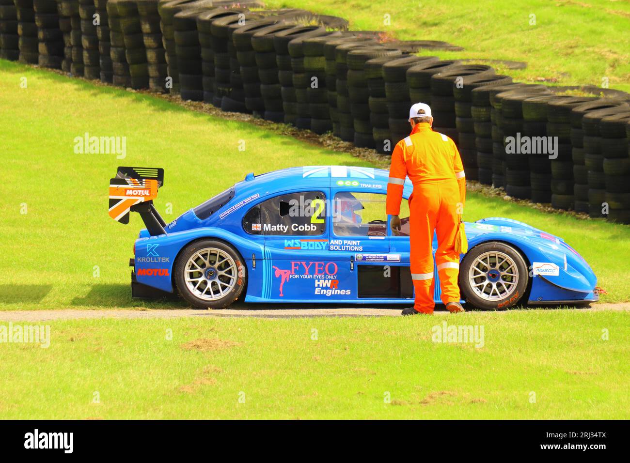 Darlington und District Motor Club im Cadwell Park Stockfoto