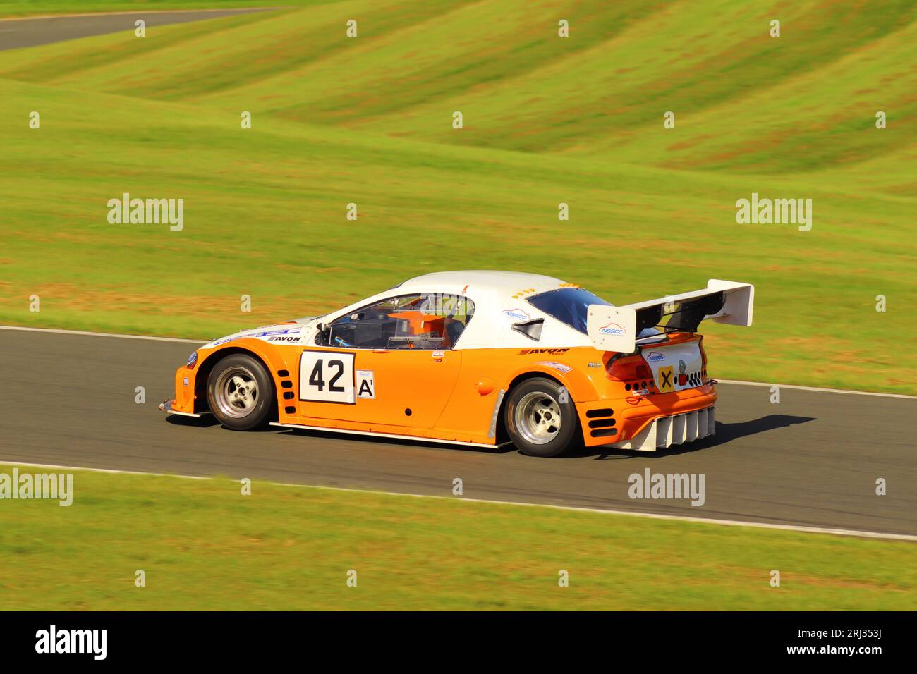 Darlington und District Motor Club im Cadwell Park Stockfoto