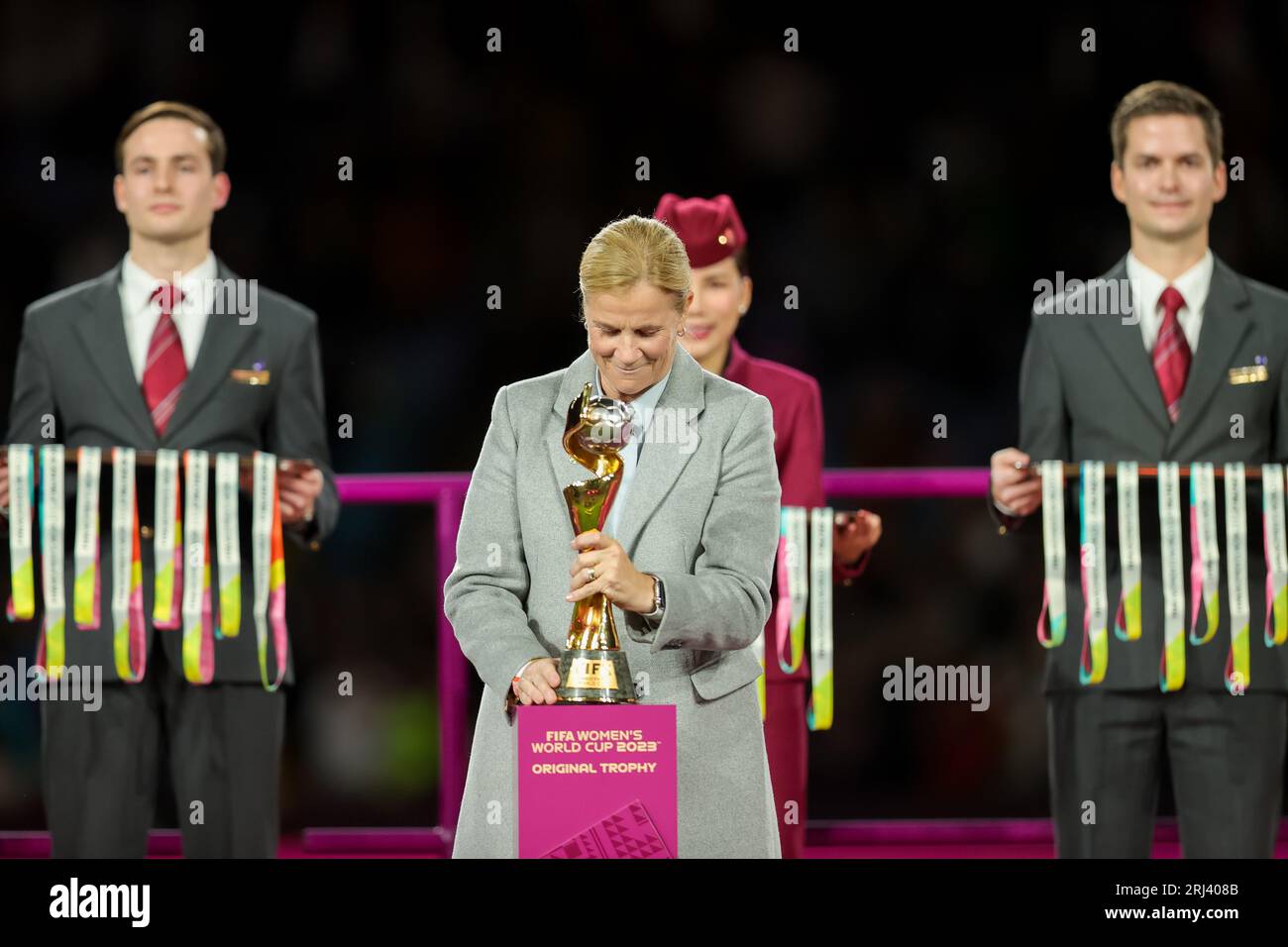 Sydney, Australien, 20. August 2023. Spanien gegen England FIFA Frauen-WM-Finale. Victor Modo Stockfoto