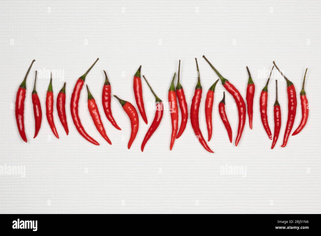 Heiße und scharfe Thai Chili Paprika Stockfoto