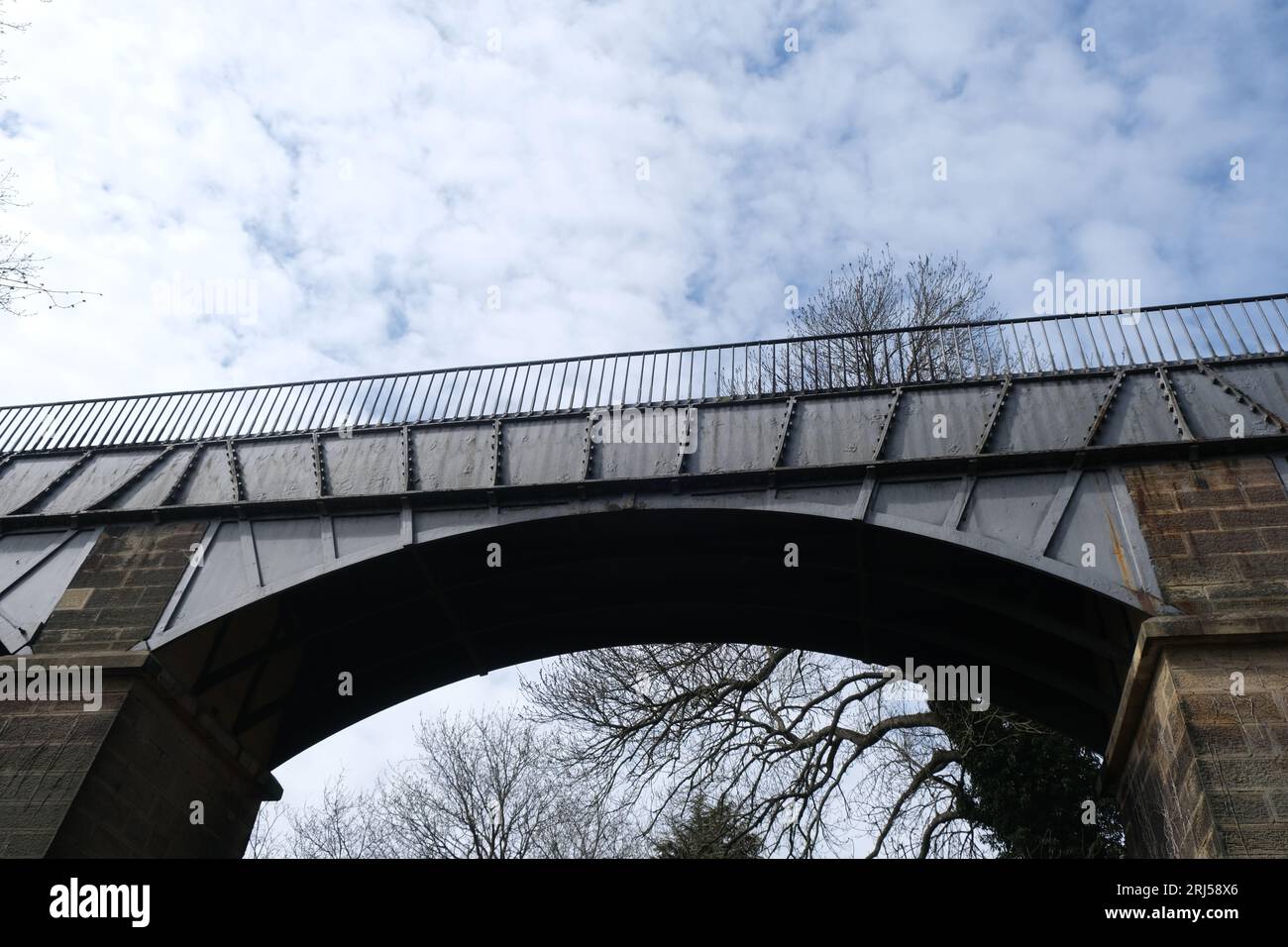 Pontcysyllte Aquädukt Stockfoto